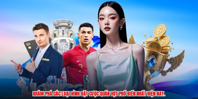Khám phá các loại hình đặt cược quần vợt phổ biến nhất hiện nay.