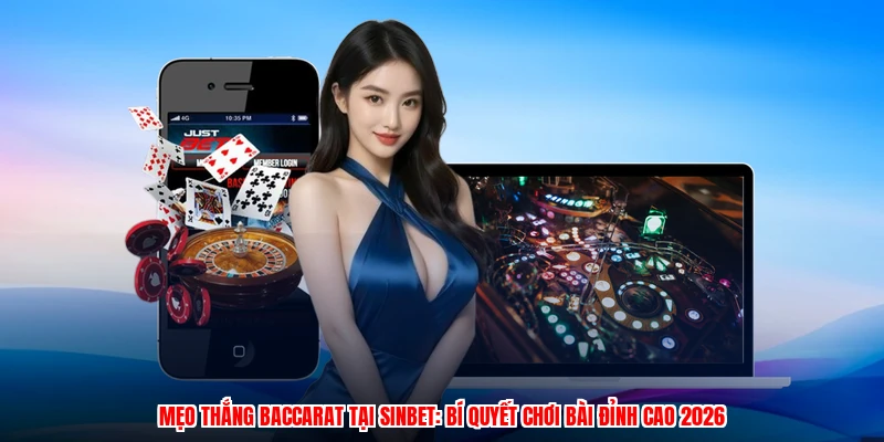 Mẹo Thắng Baccarat Tại Sinbet: Bí Quyết Chơi Bài Đỉnh Cao 2026