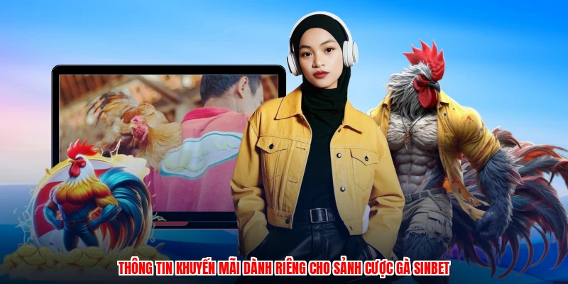 Thông tin khuyến mãi dành riêng cho sảnh cược gà SINBET